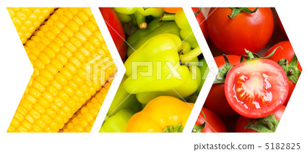 Collage of many fruits and vegetables 5182825