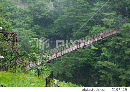 Kinnai Shidaii Suspension Bridge of Kinugawa Onsen Kinnai Shidaii Suspension Bridge of Kinugawa Onsen 5197429