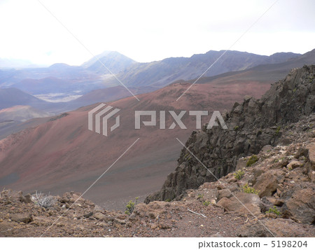 毛伊島·哈雷阿卡拉峰會的景觀2 5198204