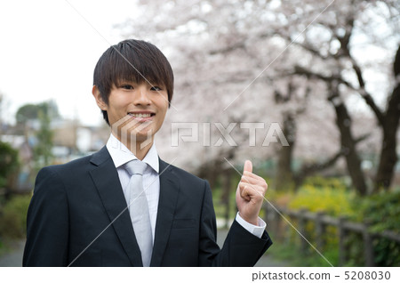 Cherry blossoms and new recruits 5208030