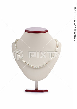 Fashion concept with necklace Fashion concept with necklace 5208838
