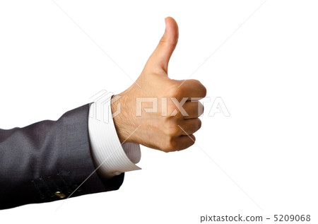 Businessman holding empty hands Businessman holding empty hands 5209068
