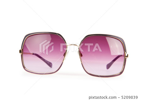 Elegant sunglasses isolated on white 5209839