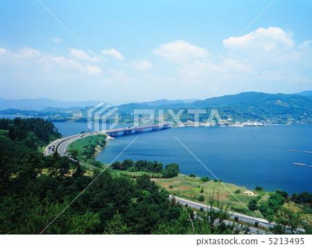 Tomei expressway Hamanako Bridge Tomei expressway Hamanako Bridge 5213495