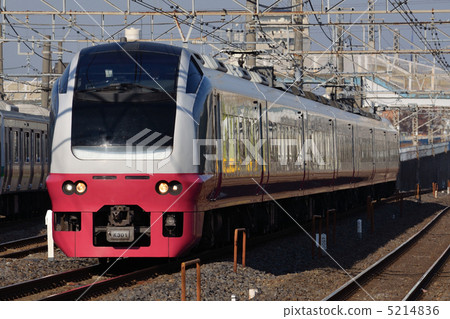 JR E 653系列“Fresh Hitachi”Mobashi Station JR E 653系列“Fresh Hitachi”Mobashi Station 5214836