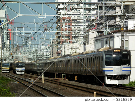 Yokosuka Sobu Quick Line E 217系列龜戶站 5216859