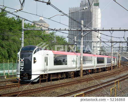 成田特快E259系列川口站 5216868