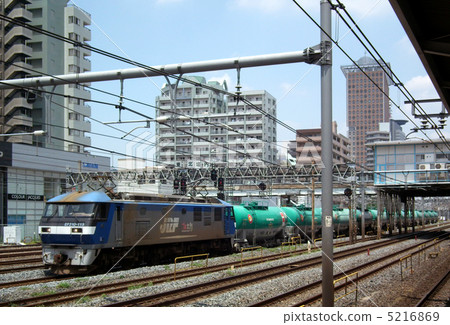 貨運列車EF 210坦克Yono站 貨運列車EF 210坦克Yono站 5216869