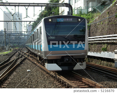 京濱東北線E233系列塔巴塔站 5216870