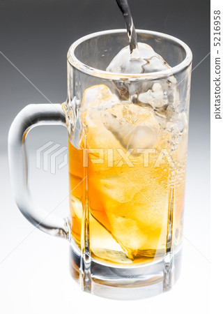 [A3 compatible] Mug highball (vertical) 3 <<Pour soda>> 5216958