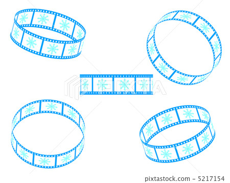 Film of snow crystal 5217154