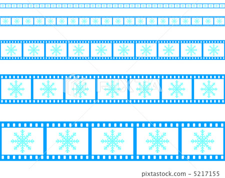 Film of snow crystal 5217155