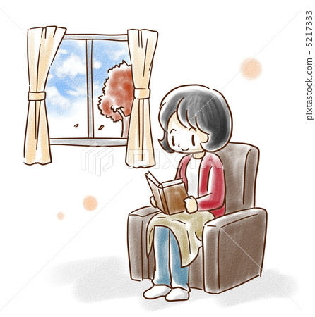 讀書的下降 5217333