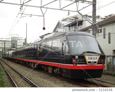 Limited express Resort Odoriko resort 21 EX 2100 series black ship Nishi-gawa Railway Station 5218338