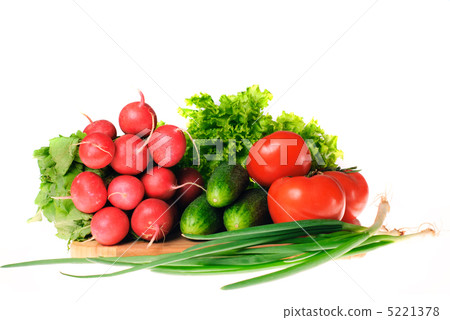 Vegetables in kitchen isolated Vegetables in kitchen isolated 5221378