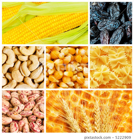 Selection of various food backgrounds 5222909