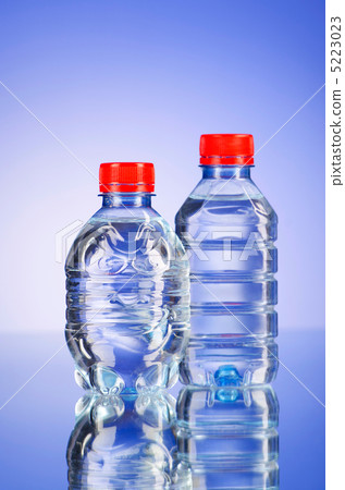 Water bottles as healthy drink concept 5223023