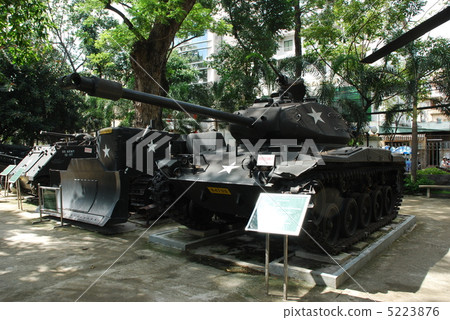 越南戰爭遺跡博物館展覽M 41坦克 5223876