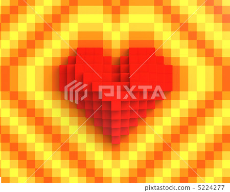 立方心臟標記 5224277