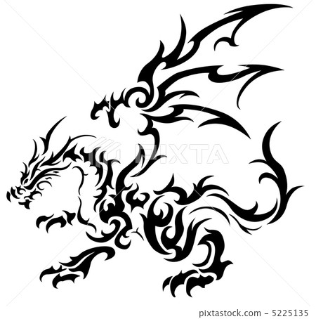 龍的部落7（單色 - 白色） 5225135