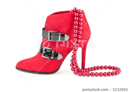 Shoes and gift box in fashion concept Shoes and gift box in fashion concept 5232602