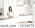 Kitchen female housework 5234079