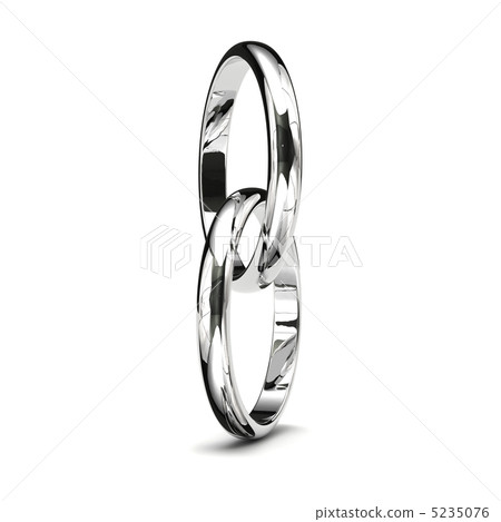 兩個相交的環 兩個相交的環 5235076