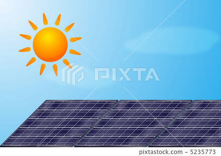 太陽能和太陽能發電-3■太陽能·藍天·太陽能發電·生態 太陽能和太陽能發電-3■太陽能·藍天·太陽能發電·生態 5235773