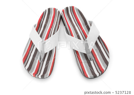 Summer colourful shoes on white 5237128