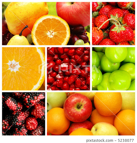 Set of various food items Set of various food items 5238077