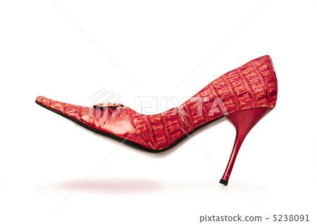 Red female shoes in fashion concept Red female shoes in fashion concept 5238091