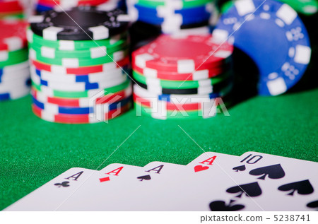 Casino concept with chips and cards 5238741