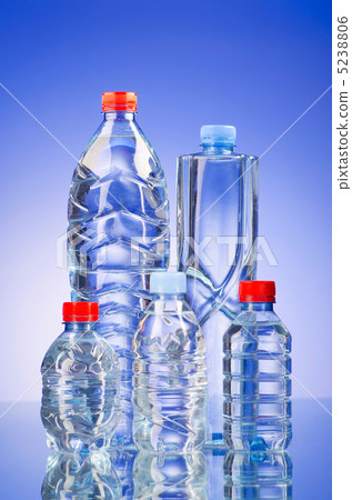 Water bottles as healthy drink concept 5238806