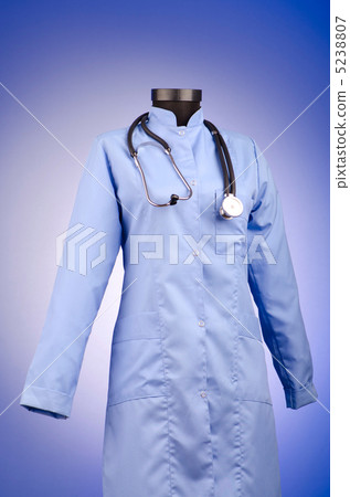Doctor coat with the stethoscope 5238807