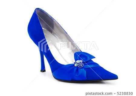 Female shoes on white background 5238830
