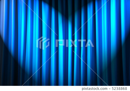 Brightly lit curtains in theatre concept 5238868