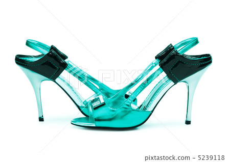 Female shoes on white background 5239118
