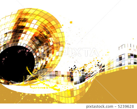 abstract grunge background, vector - Stock Illustration [5239628] - PIXTA