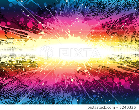 glowing splash, vector - Stock Illustration [5240326] - PIXTA