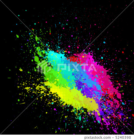 abstract grunge background, vector - Stock Illustration [5240398] - PIXTA