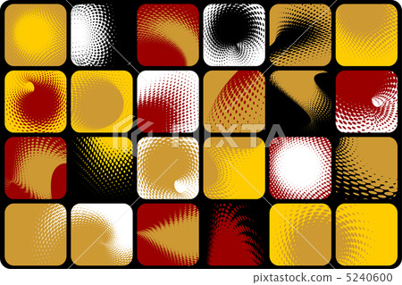 vector halftone effect, without gradient vector halftone effect, without gradient 5240600