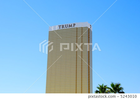 Stock Photo: House Of Cards, condominium, las vegas trump tower