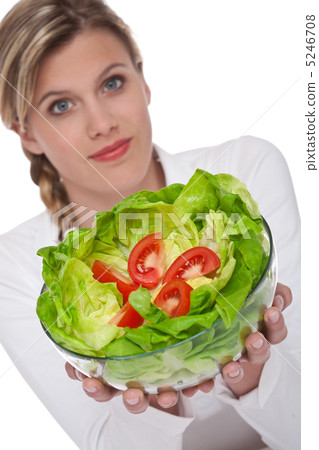 Healthy lifestyle series - Bowl of salad Healthy lifestyle series - Bowl of salad 5246708