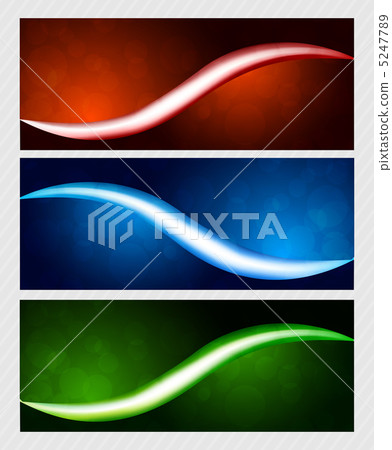 Set of bright banners - Stock Illustration [5247789] - PIXTA