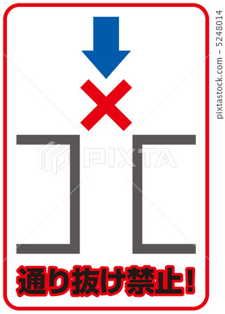 禁止通過 -  3 5248014