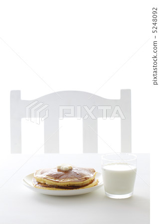 Hot cake and milk 5248092