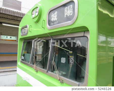 JR West Nara Line Kyoto Station 103 series Shildbeam remodeled car 5248126