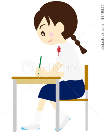 Girls to take the test 5249325