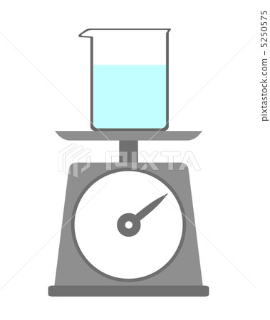 Beaker on a scale 5250575