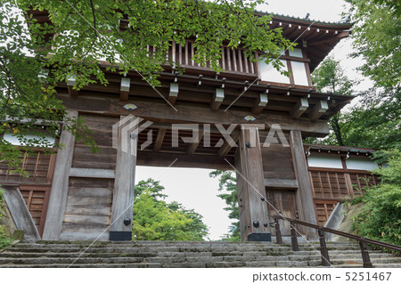 久保田城堡本丸前門 久保田城堡本丸前門 5251467